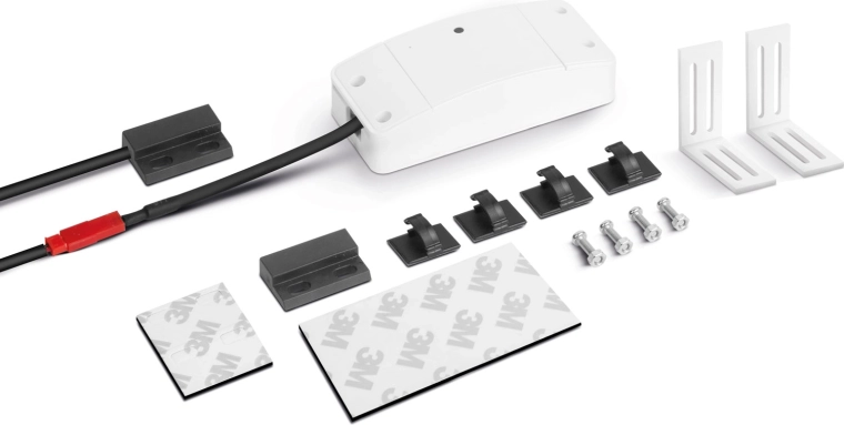 Smart Wi-Fi-styring til garageporte 230 V med åbningssensor