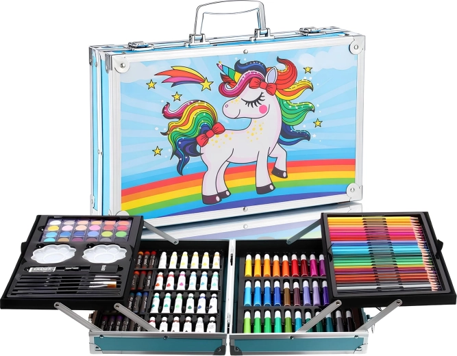 Kreativsæt til børn RENEW FORCE Pony med enhjørning, 145 dele
