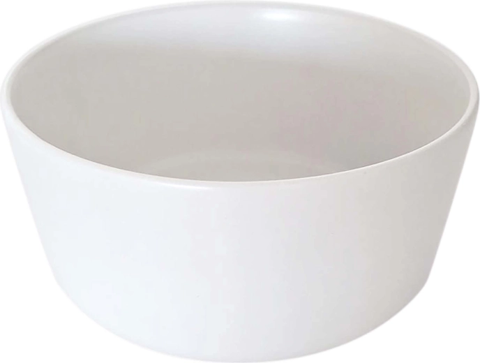 Suppeskål 15 cm hvid mat Kitchisimo