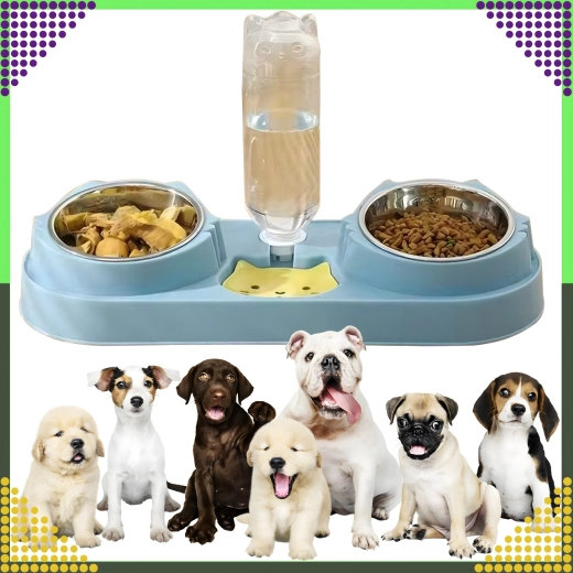 To aftagelige skåle i rustfrit stål