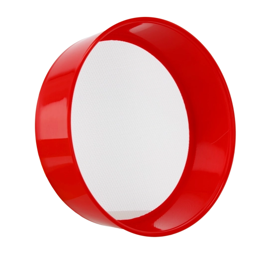 Fint net for silkebløde blandinger