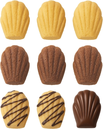 Elegant udseende på de færdige desserter