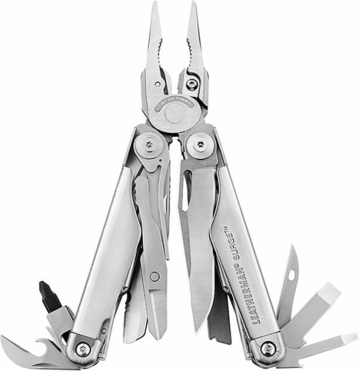 Leatherman Surge multiværktøj med 21 funktioner