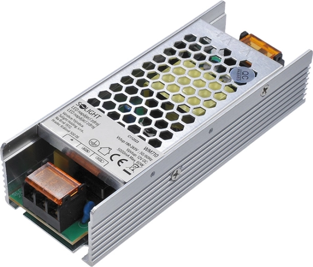 Solight LED-strømforsyning 230 V til 12 V 5 A 60 W IP20