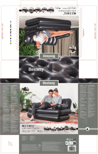 5-i-1: fra sofa til fuldgyldig seng