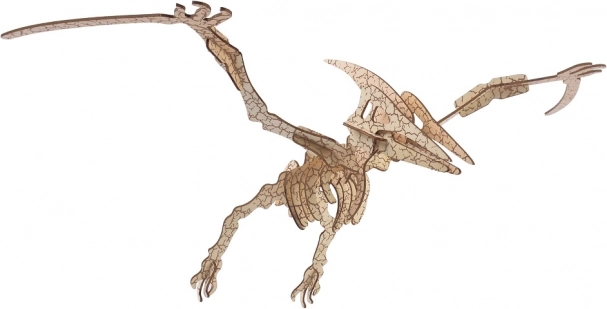 Woodcraft træ 3D-puslespil pterosaurus