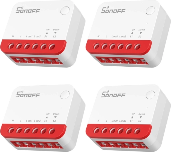 Smart persienneafbryder Zigbee SONOFF Mini-ZBRBS (sæt med 4 stk)