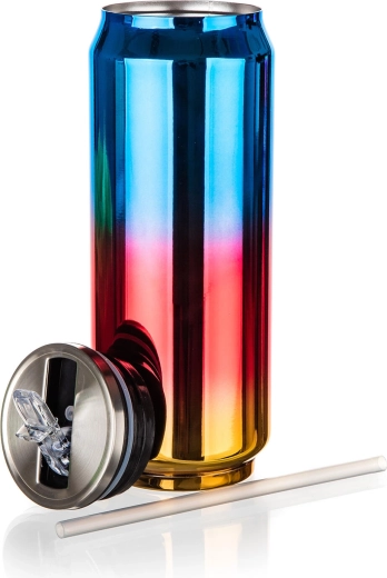 Behagelig at drikke med sugerør og låg