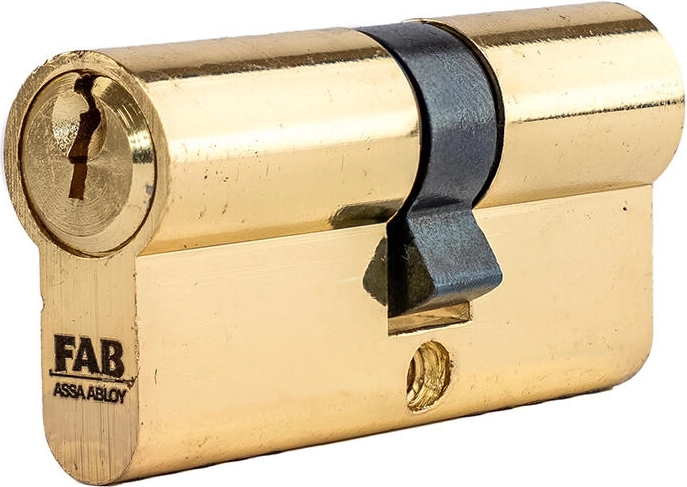 Bygningscylindrisk indsats FAB 2 HOME 30/35 messing