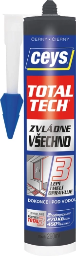 Universallim og -fugemasse Total Tech 290 ml Ceys – Sort