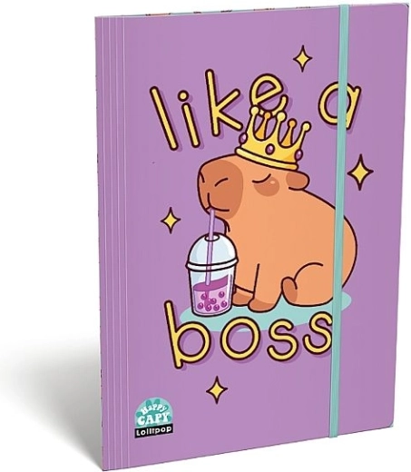 A5 dokumentmappe LizzyCard capybara