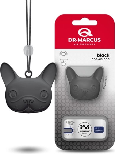 Dr. Marcus Cosmic Dog luftfrisker til bilen Black