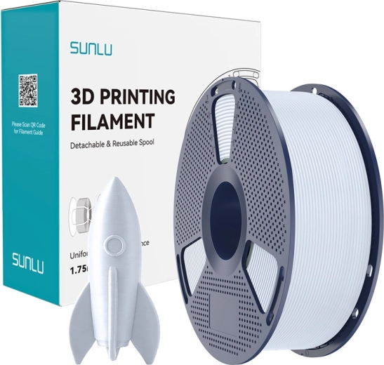 Sunlu PLA højhastighedsfilament – hvid