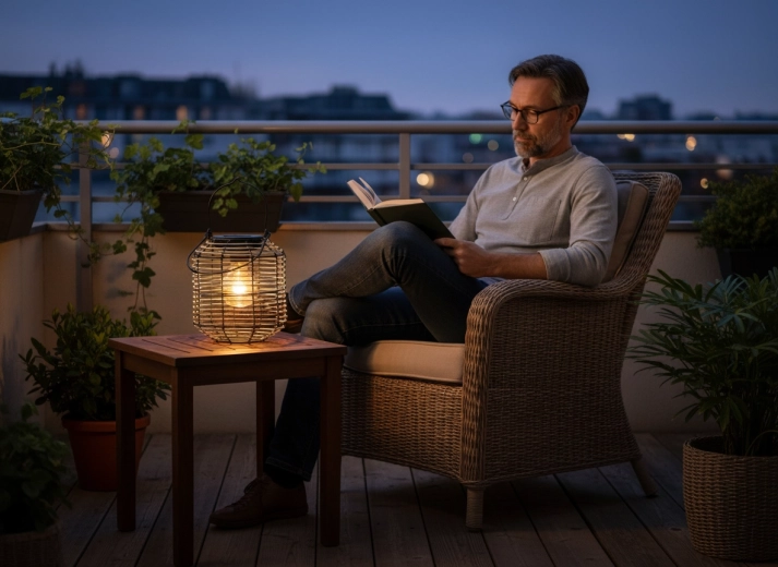 Hyggelig stemning til aftenafslapning