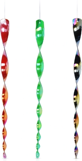 Spiralformet fugleskræmmer 50 cm - 3 stk.