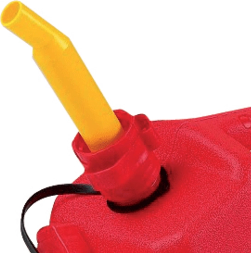 Udtrækkelig tud til ren og præcis påfyldning