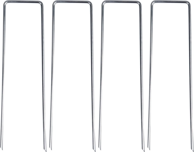 Medfølgende pløkker til øjeblikkelig brug