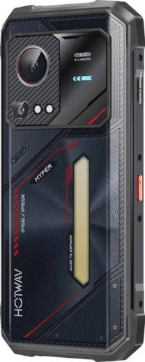 Kæmpe 10.800 mAh batteri og 6W LED‑lommelygte