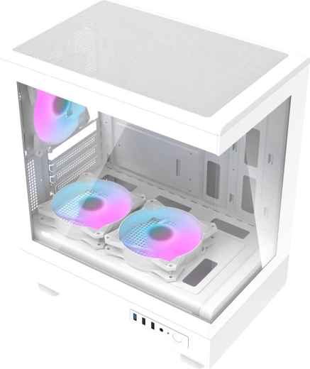 Kompakt kabinet, stor plads til komponenter