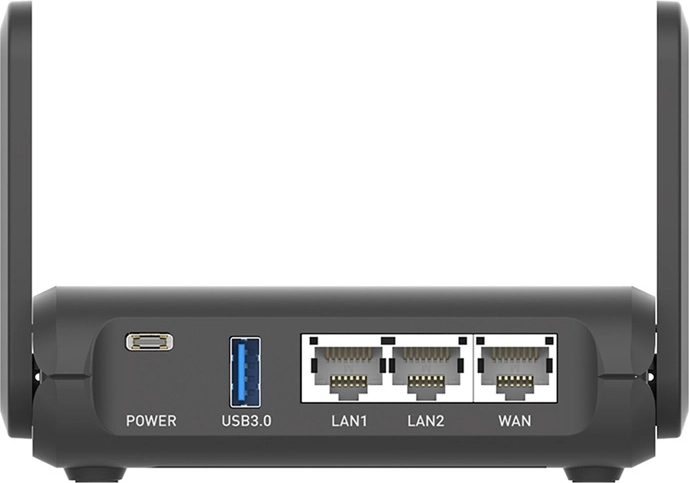 Forbindelser og lager: gigabitporte, USB 3.0 og MicroSD