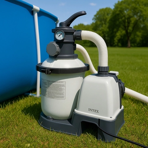 Nem betjening: timer, manometer og 5-positionsventil