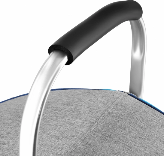 Behagelig at bære takket være aluminiumshåndtaget