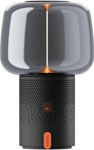 Bærbar LED-lampe med Bluetooth-højttaler Kooduu Serena Play – Grå