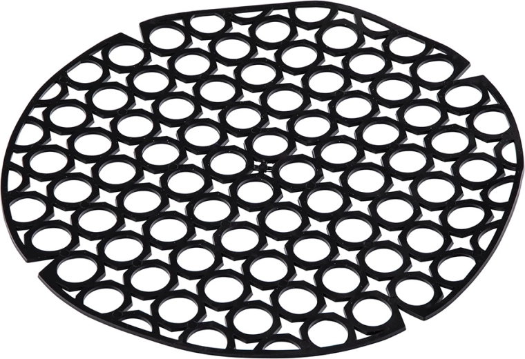 Elastisk rund rist til vask 27,5 cm sort