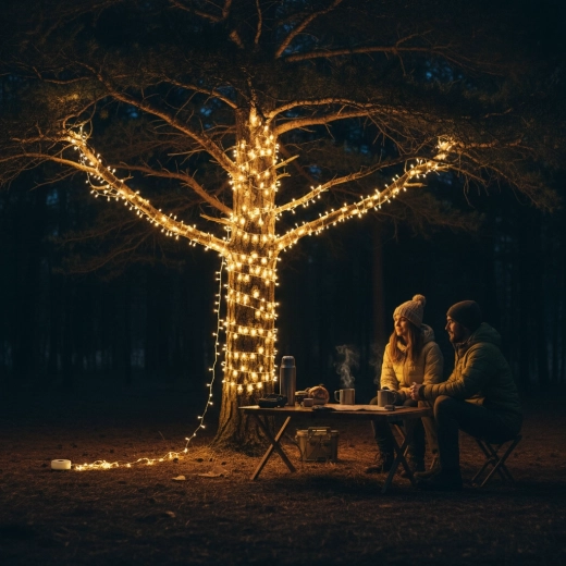 Atmosfærisk lys på 8 meter