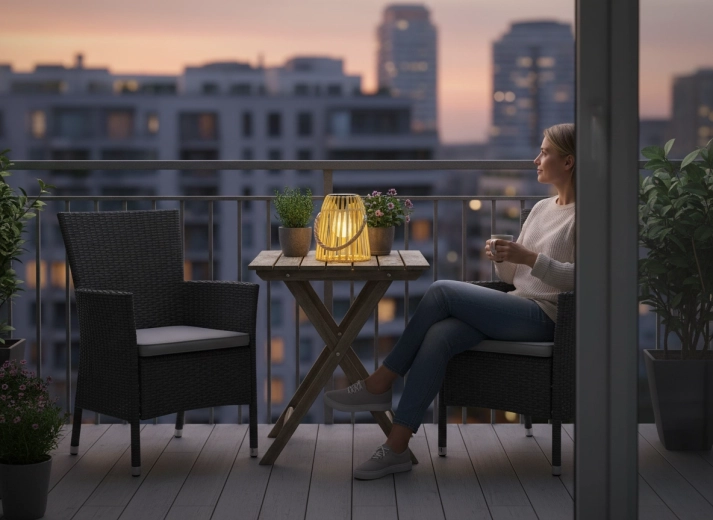 Lys uden kabler takket være solcellestrøm