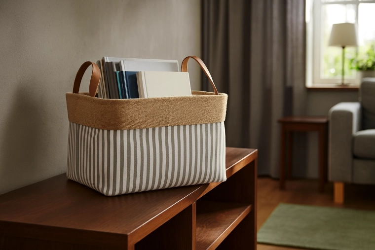 Behagelig at bære takket være sidehåndtag