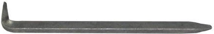 Vægkrampe 140 mm, 8 × 8 (5 stk)