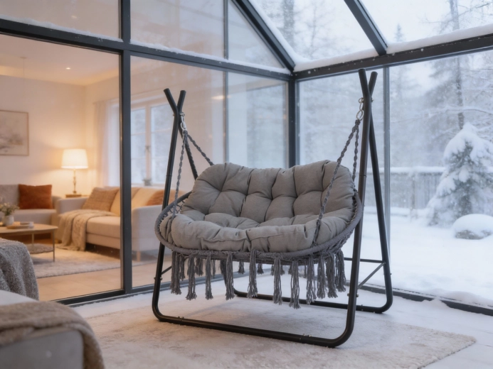 Stabilt stålstativ med pulverlakering