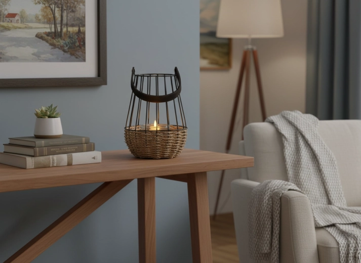 Stilfuldt indslag til stue og soveværelse