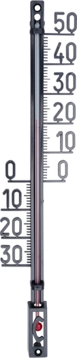 Vilde udendørs og indendørs termometer, sort, 27 cm