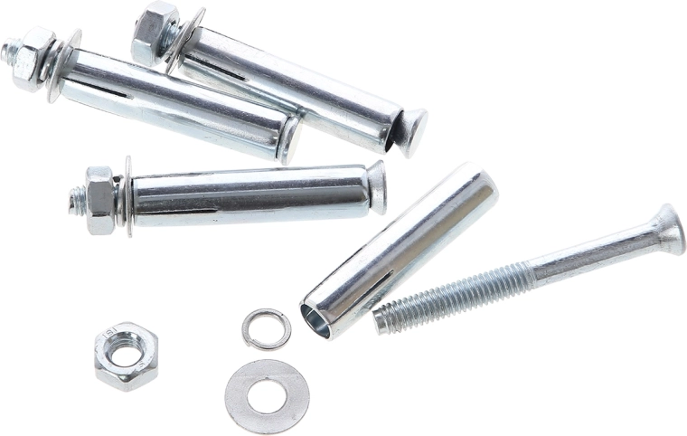 Nem montering med ankre i pakken