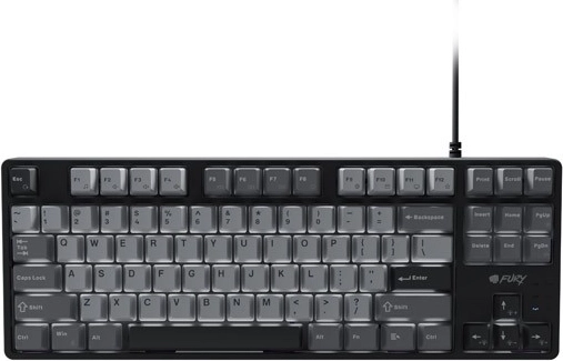 Mekanisk gamingtastatur FURY Kanabo K2, sort-grå, med bagbelysning