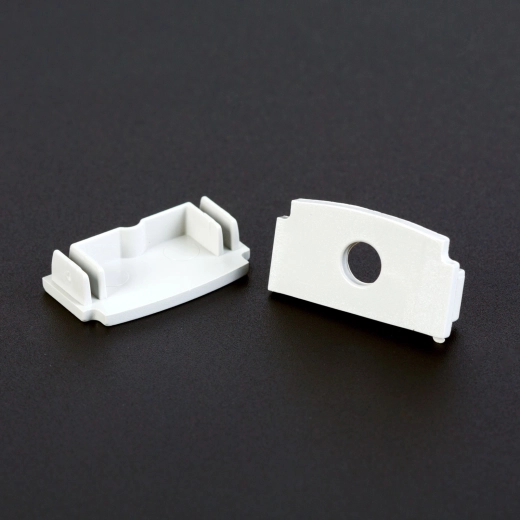 Aluminiumende til LED-profil 41025 - 2 stk.