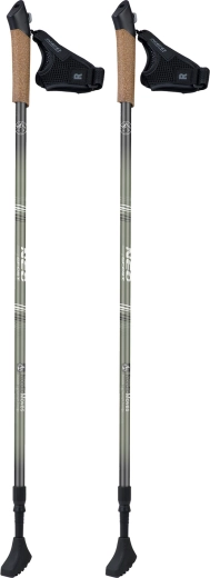 Ergonomiske korkhåndtag og hurtigudløsende håndstropper