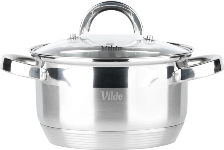 Glaslåg med dampventil