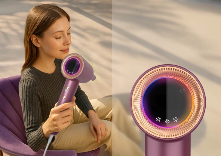 Smart temperaturstyring med LED‑display