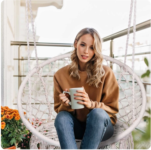 Komfortabel form til ægte afslapning