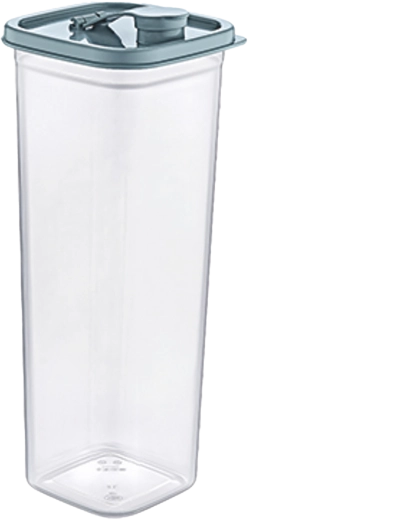 Slank form for pladsbesparelse