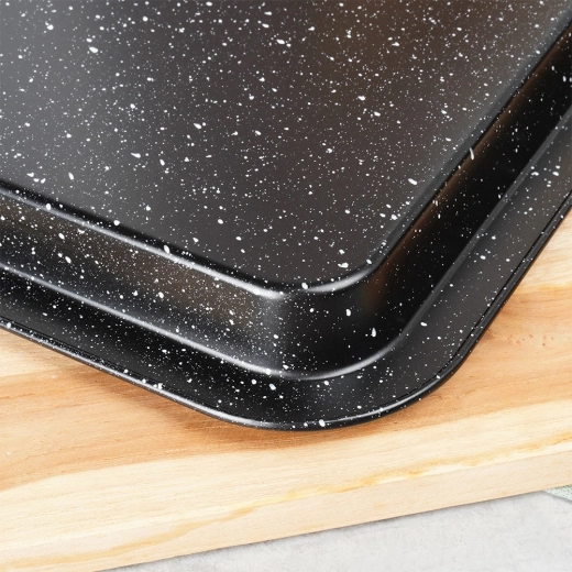 Nonstick granitoverflade for ren bagning