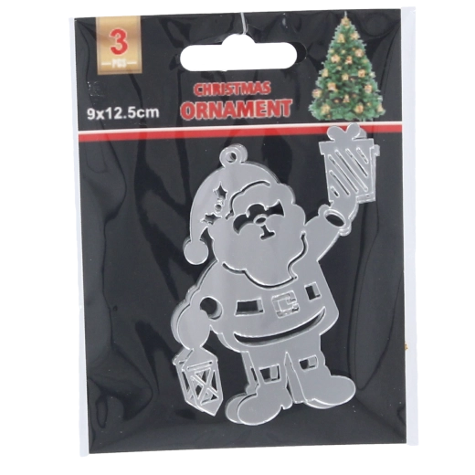 Skinnende sølveffekt for festligt skær