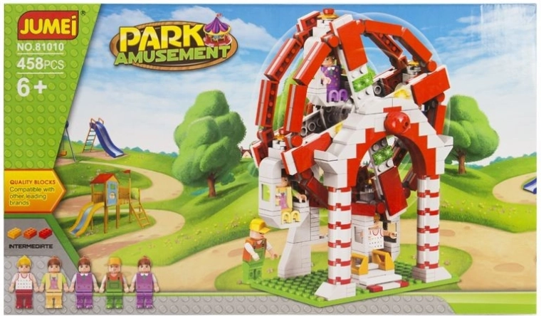 Jumei byggesæt forlystelsespark 458 dele (47 × 28 cm) - 1 stk.
