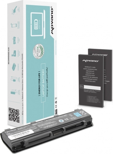 Movano batteri til Toshiba Satellite C850/L850 4400 mAh (48 Wh) PA5024U-1BRS