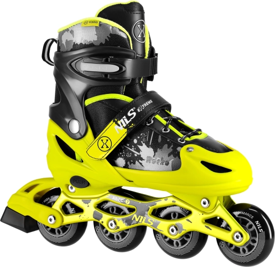 Inliners NILS Extreme Rocko – gule
