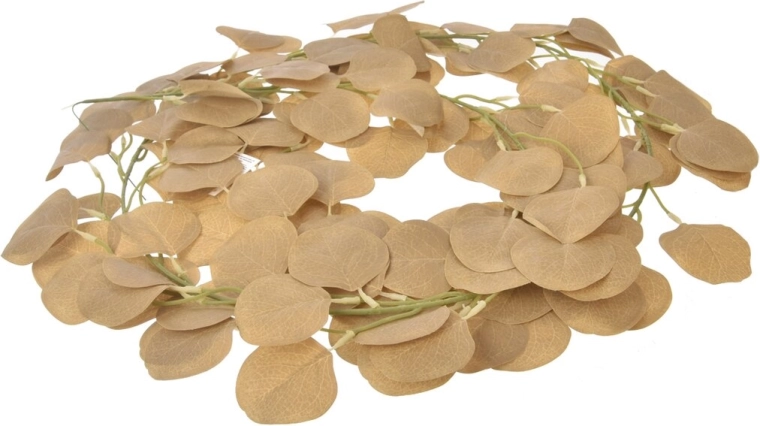 Eukalyptusgirlande beige 2 m