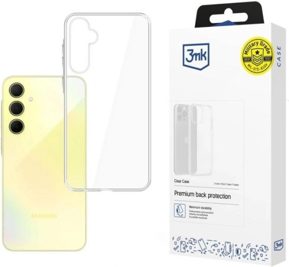 Gennemsigtigt Clear Case-etui til Samsung A35 5G